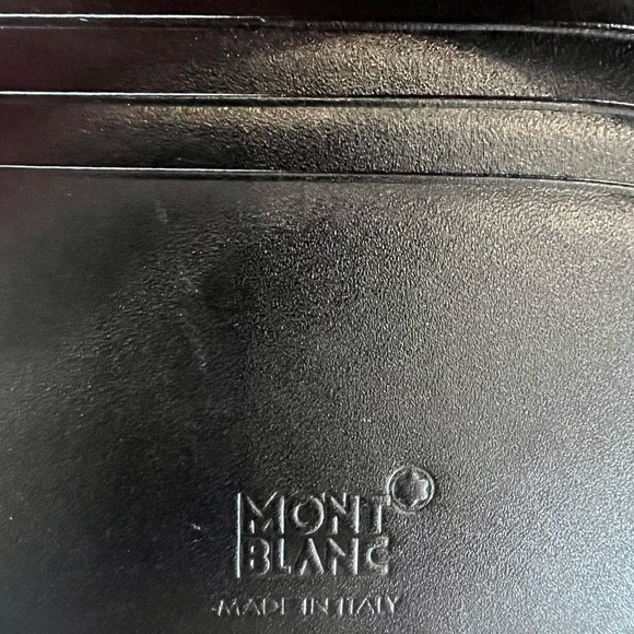 Mont Blanc Brand new never used Wallet Meisterstück Wallet 12cc - Picture 7 of 8